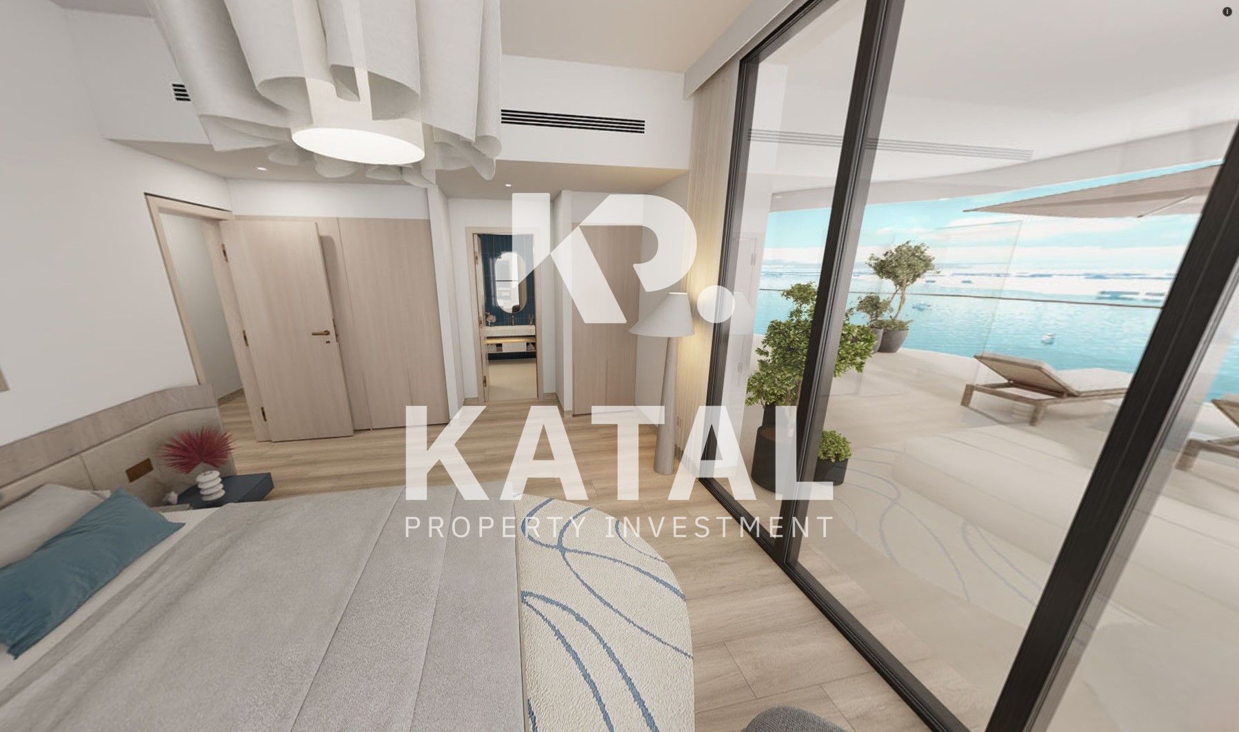 Full Sea View| Furnished 3BR| Exclusive Community