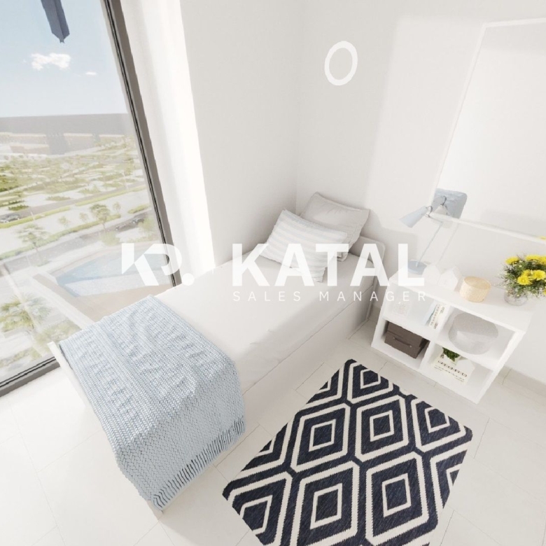 Louvre & Sea View |Bright & Spacious 2BR + Maid| Huge Balcony