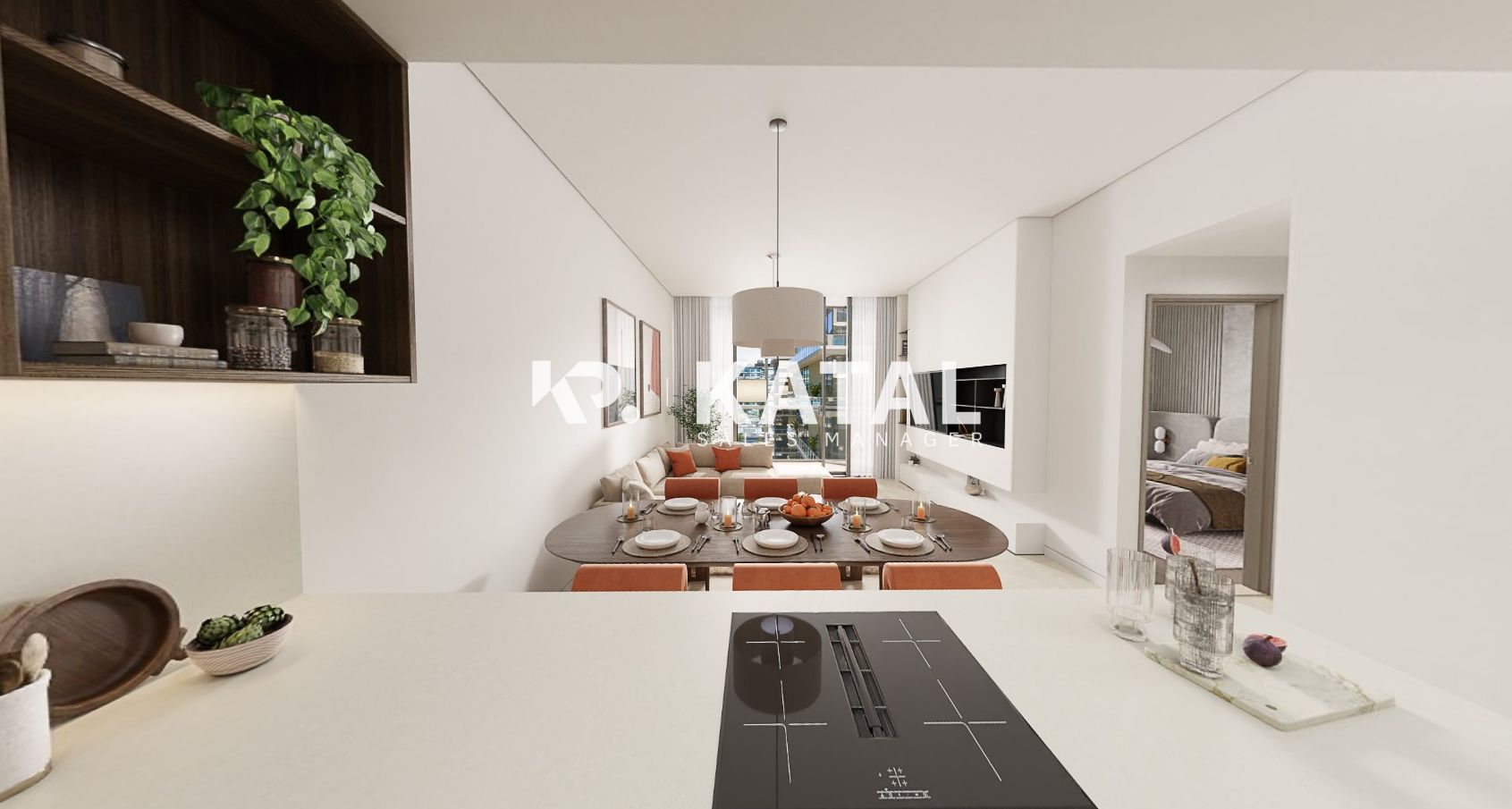 Lower Floor | Community View | Modern Luxurious