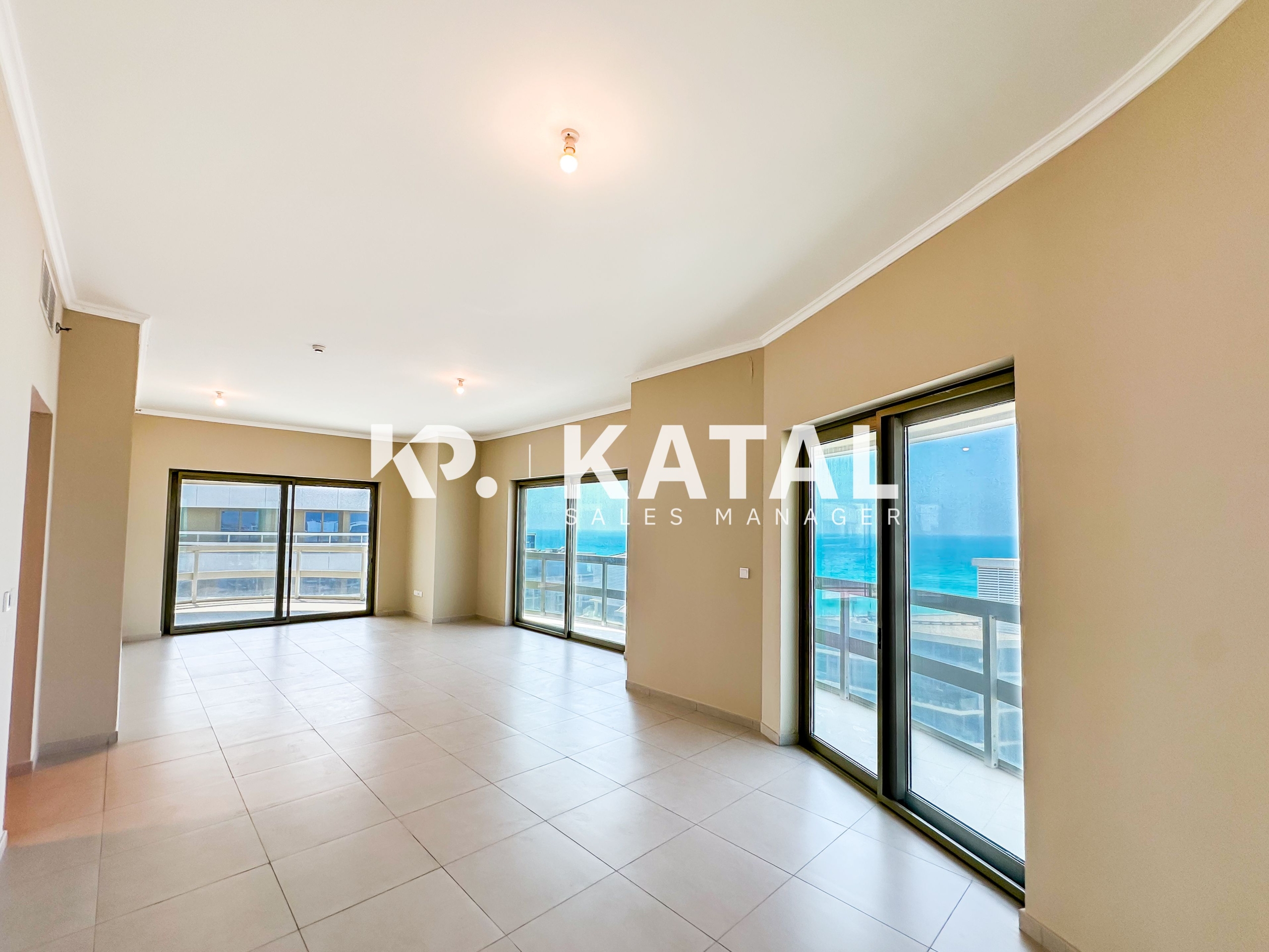 Stunning Sea View| 3BR + Maid| Prime Location