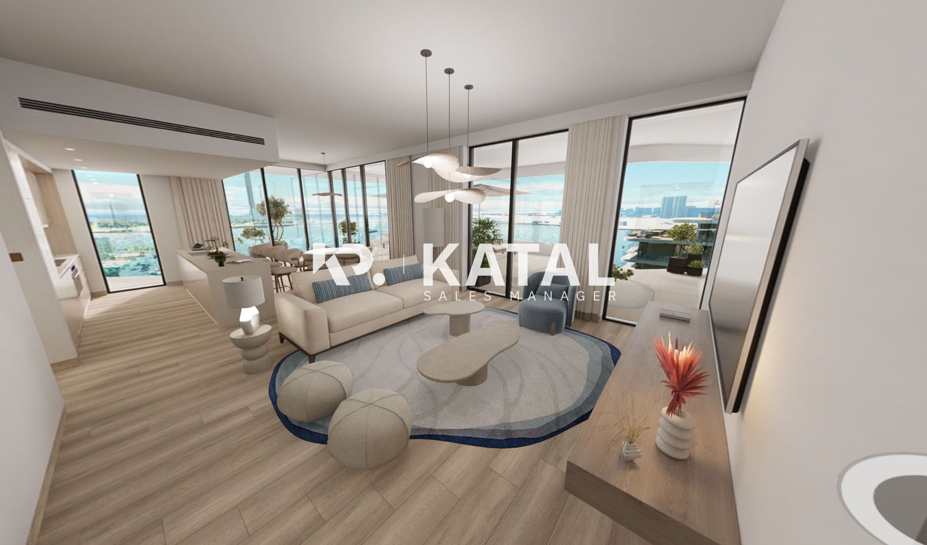 Fully Furnished| Waterfront living| High-end Amenities
