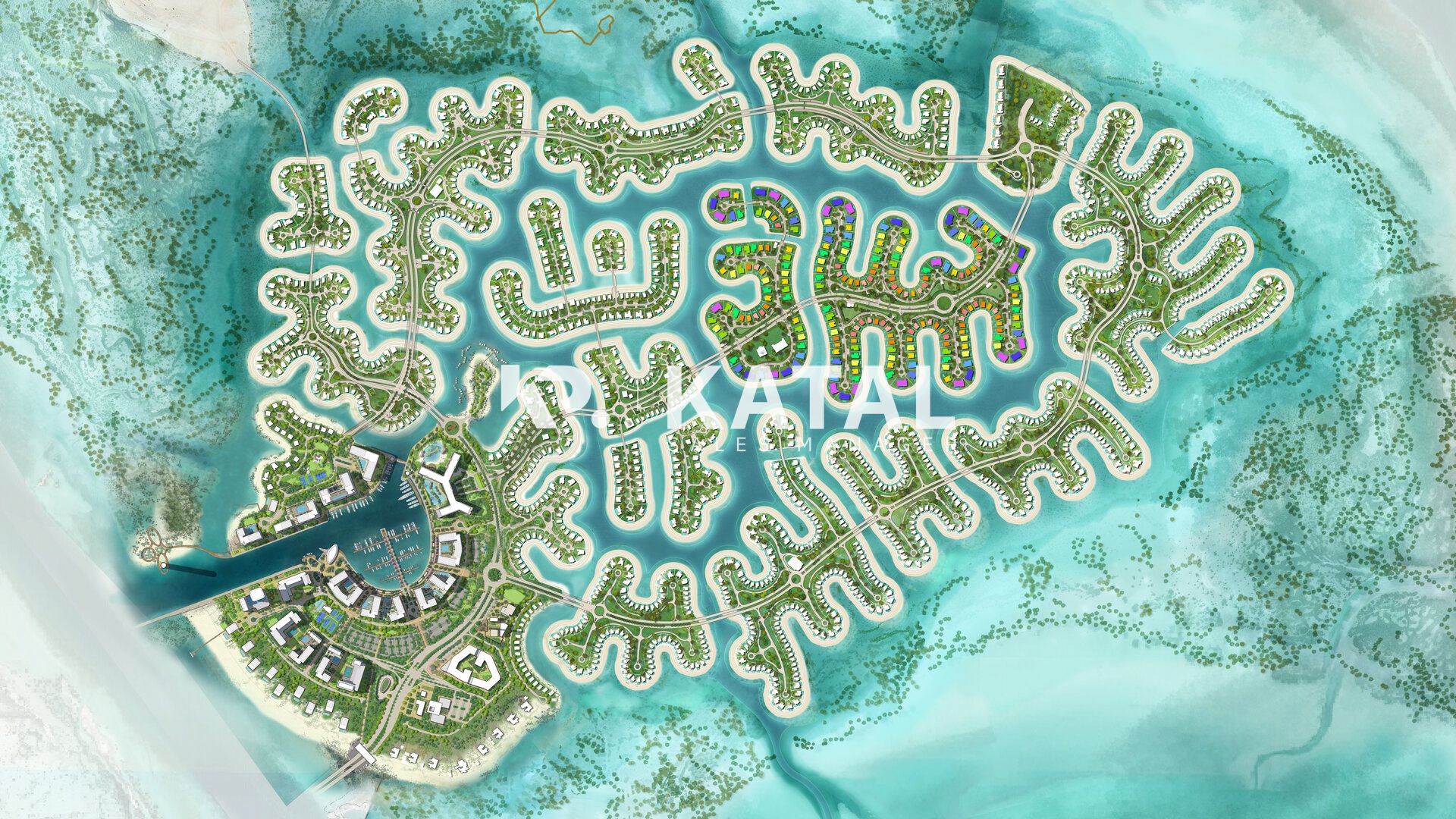 Villas in Ramhan Island | Villas Villas For Sale in Ramhan Island – Katal Property