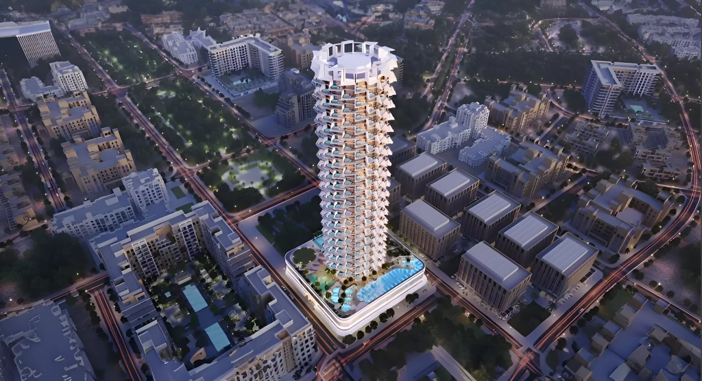 Binghatti Grove JVC tower