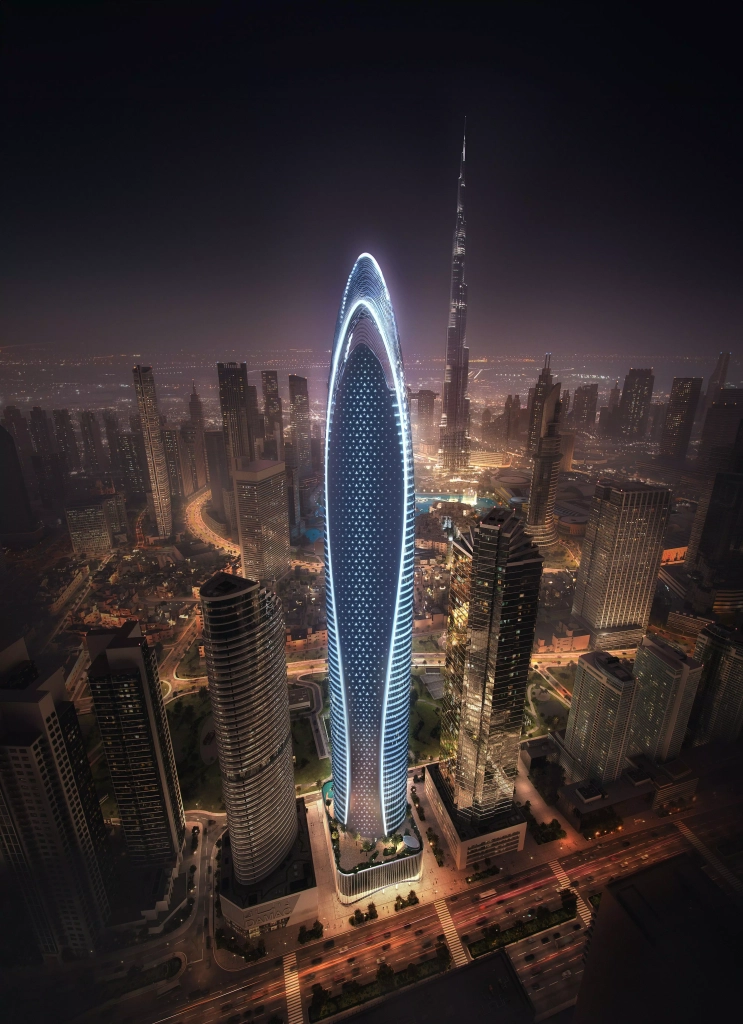 Binghatti Mercedes-Benz Dubai tower