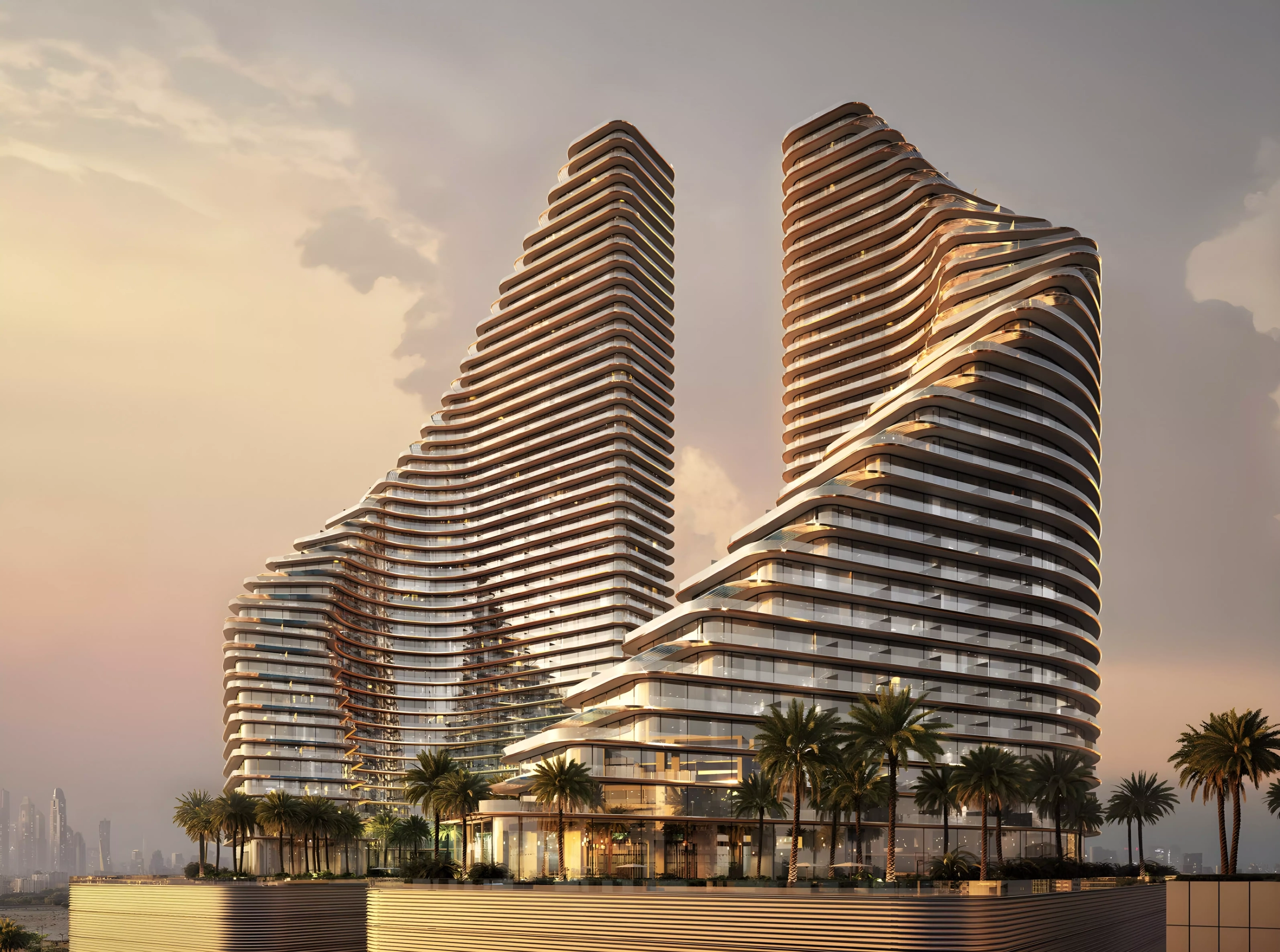 Binghatti Flare JVT Dubai – Exterior View