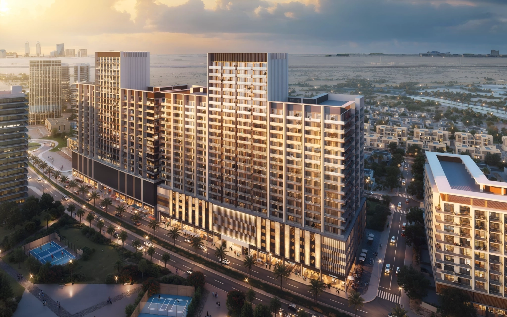 Binghatti Ruby Dubai tower in JVC