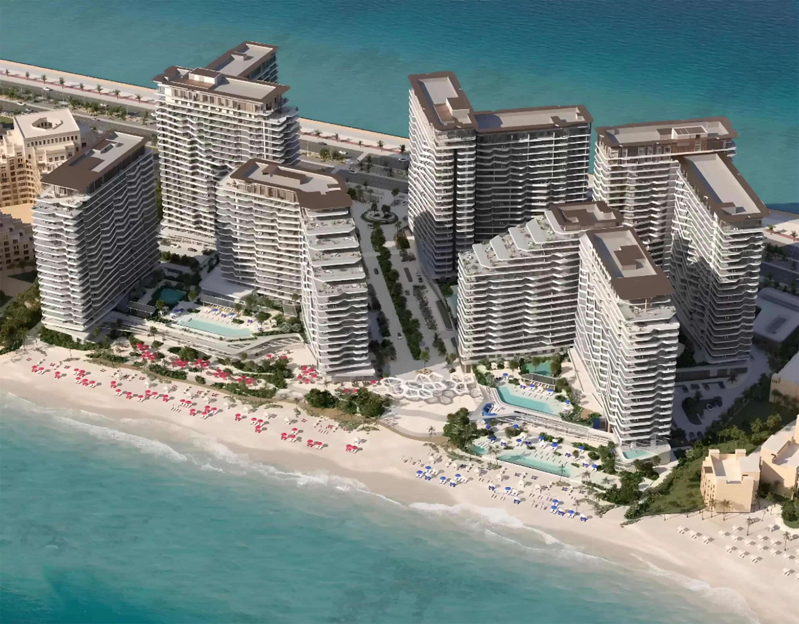 Nikki Beach Residences Al Marjan – beachfront luxury apartments and villas on Al Marjan Island by Aldar