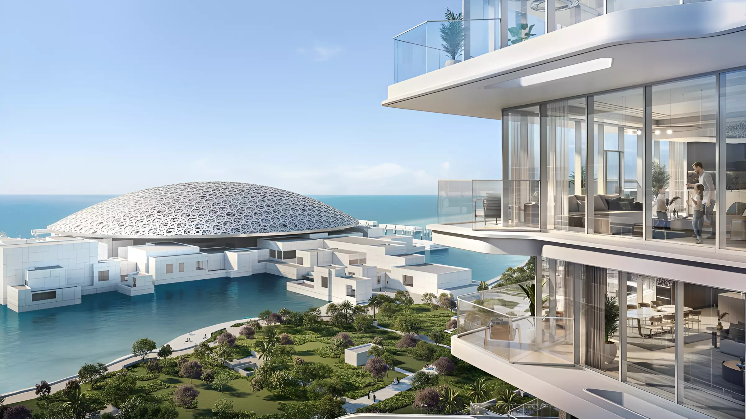 Louvre Abu Dhabi Residences Saadiyat Island – luxury apartments and penthouses in a cultured, art-inspired community