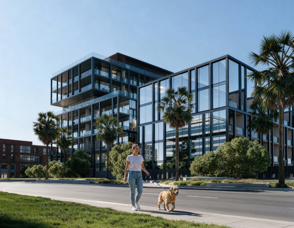 Luxury waterfront apartments at Sensi by Reportage