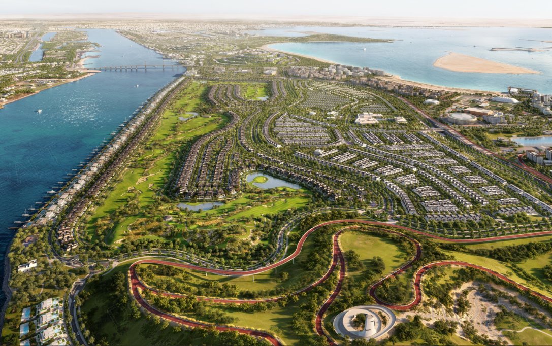 Waterfront living on Al Hudayriyat Island Abu Dhabi