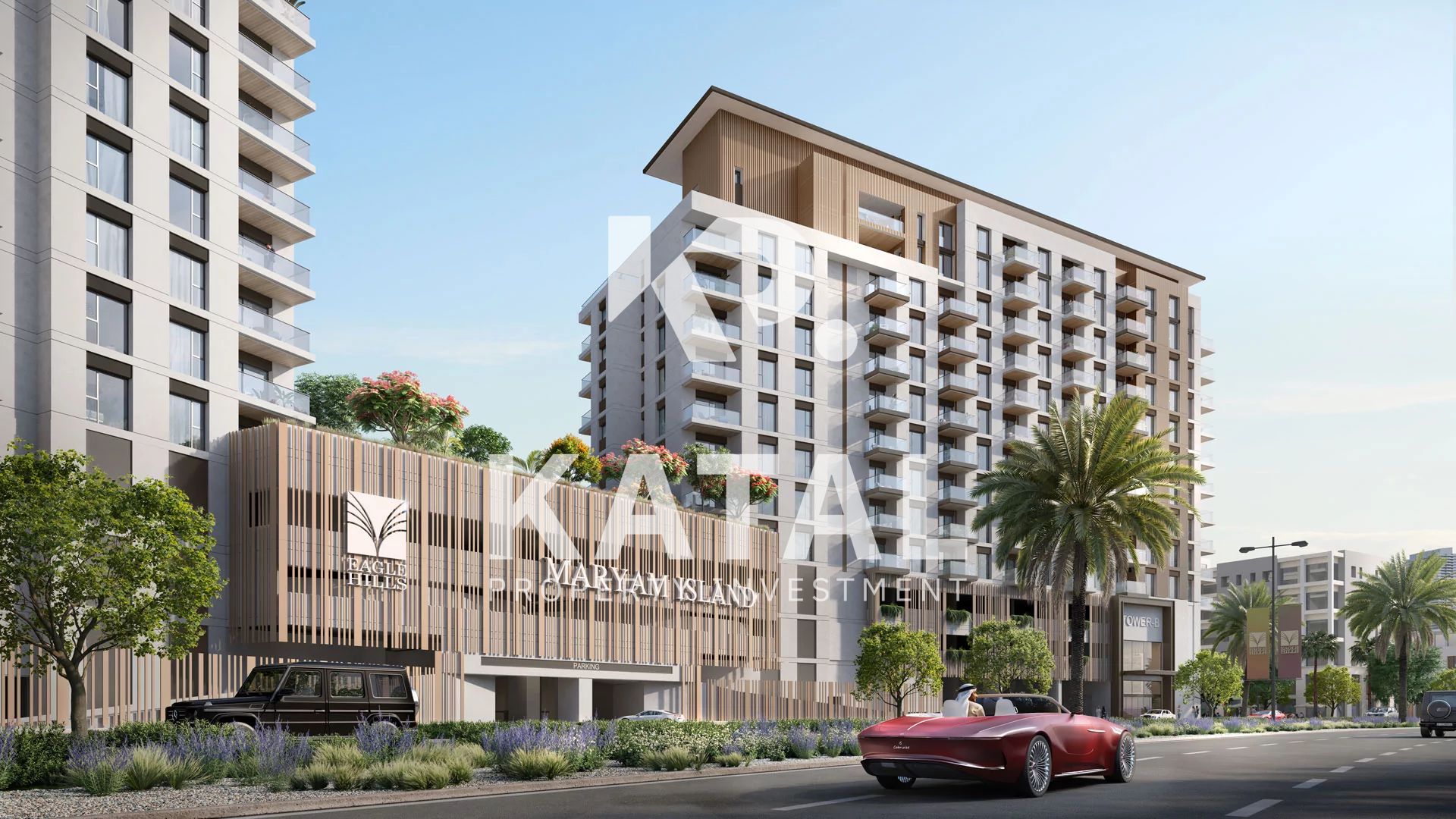 Modern 2BR| Spacious Balcony | Waterfront Community
