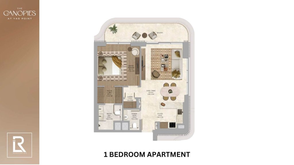 1 Bedroom atThe Canopies at yes island
