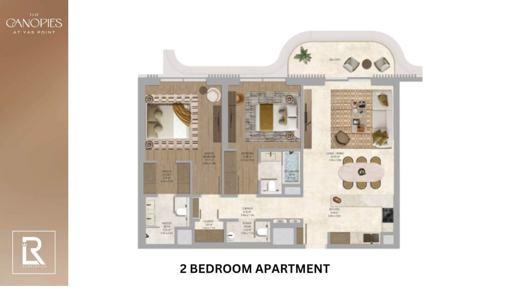 2 Bedroom at The Canopies at yes island