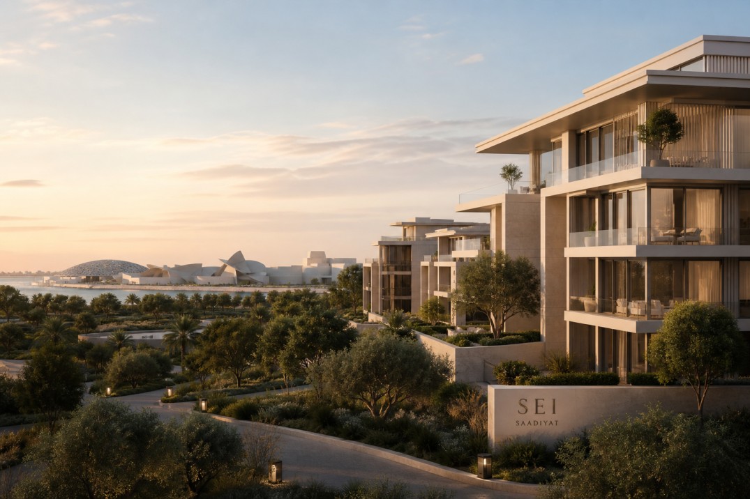Sei Saadiyat luxury apartments on Saadiyat Island