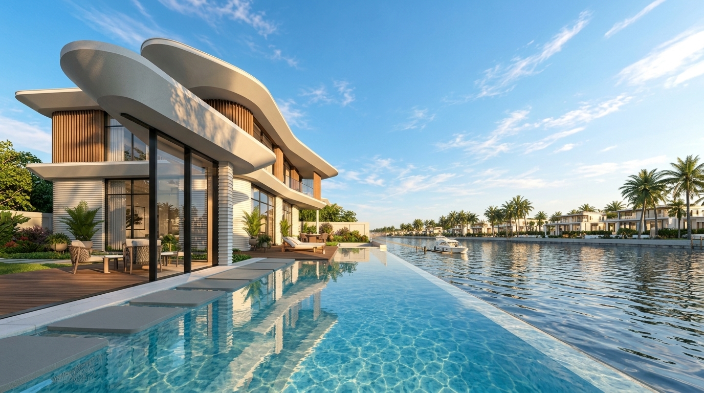 Yas Riva Reserve New Launch Villas by Aldar on Yas Island Abu Dhabi