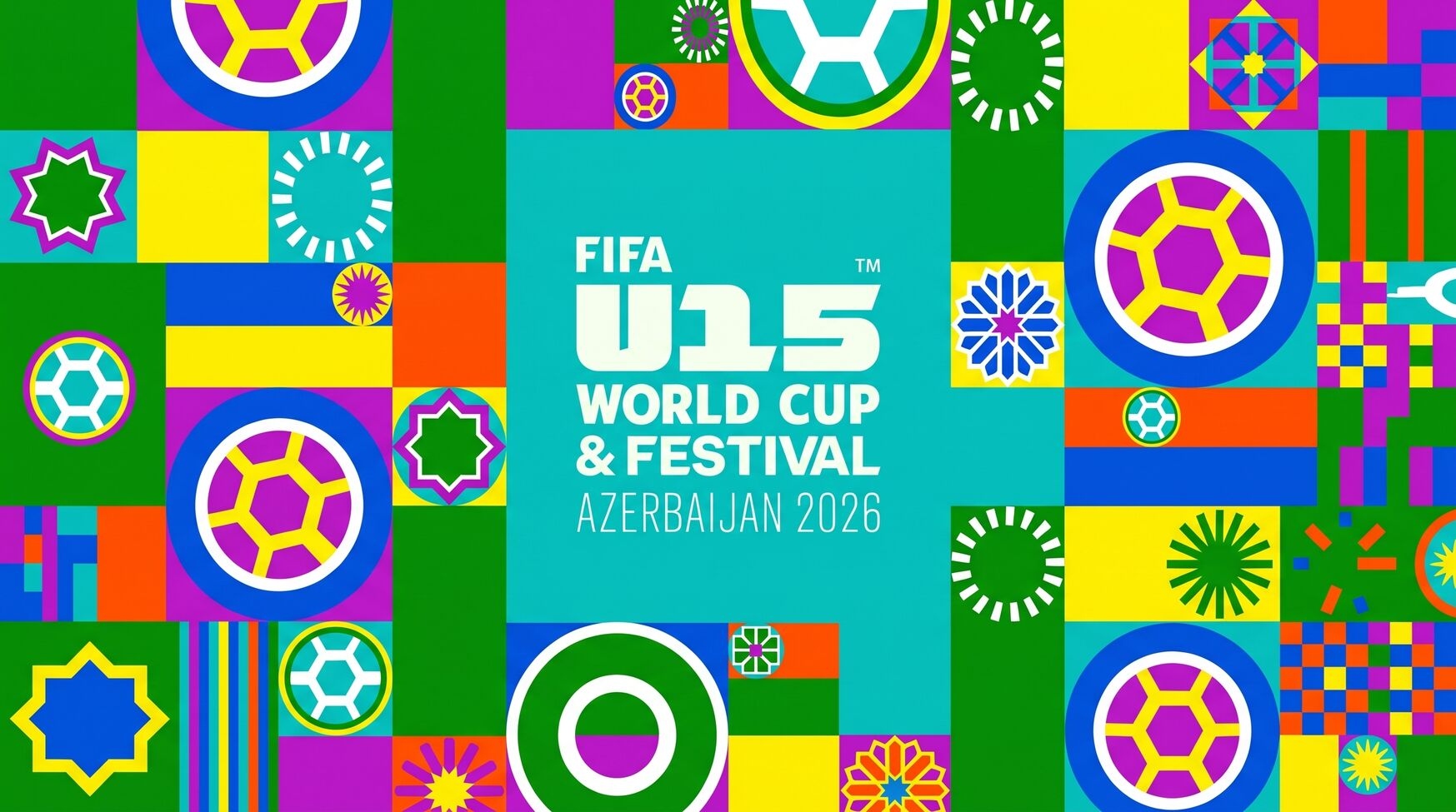 Young footballers competing at the FIFA U-15 World Cup and Festival Azerbaijan 2026